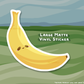 banana ⟡ large sticker