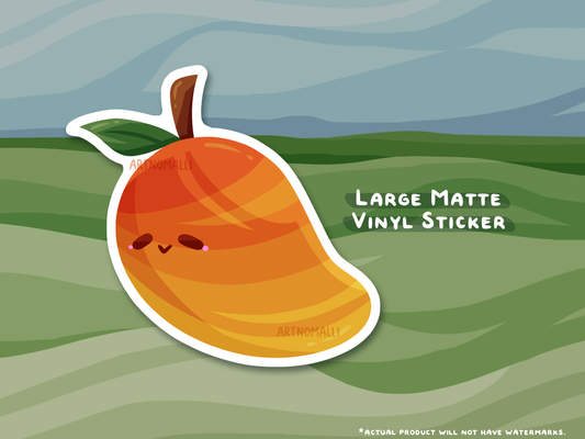 mango ⟡ large sticker