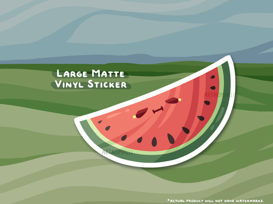 watermelon ⟡ large sticker