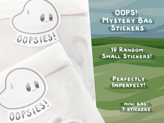 oopsies! small mystery bag ⟡ discounted prices!