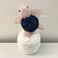 velvet sea turtle (sand) ⟡ amigurumi crochet