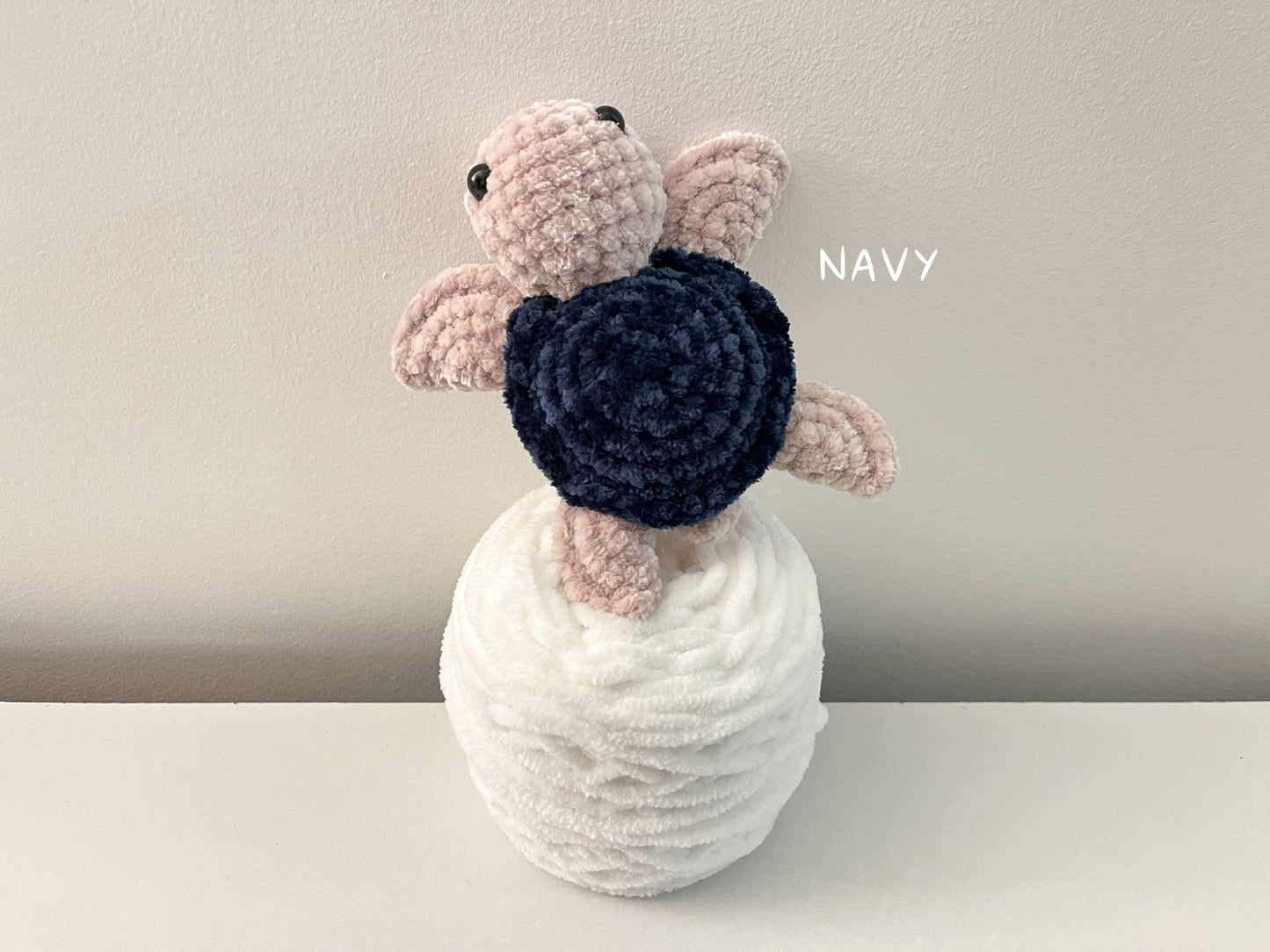 velvet sea turtle (sand) ⟡ amigurumi crochet