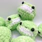 bean frog ⟡ amigurumi crochet