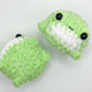 bean frog ⟡ amigurumi crochet