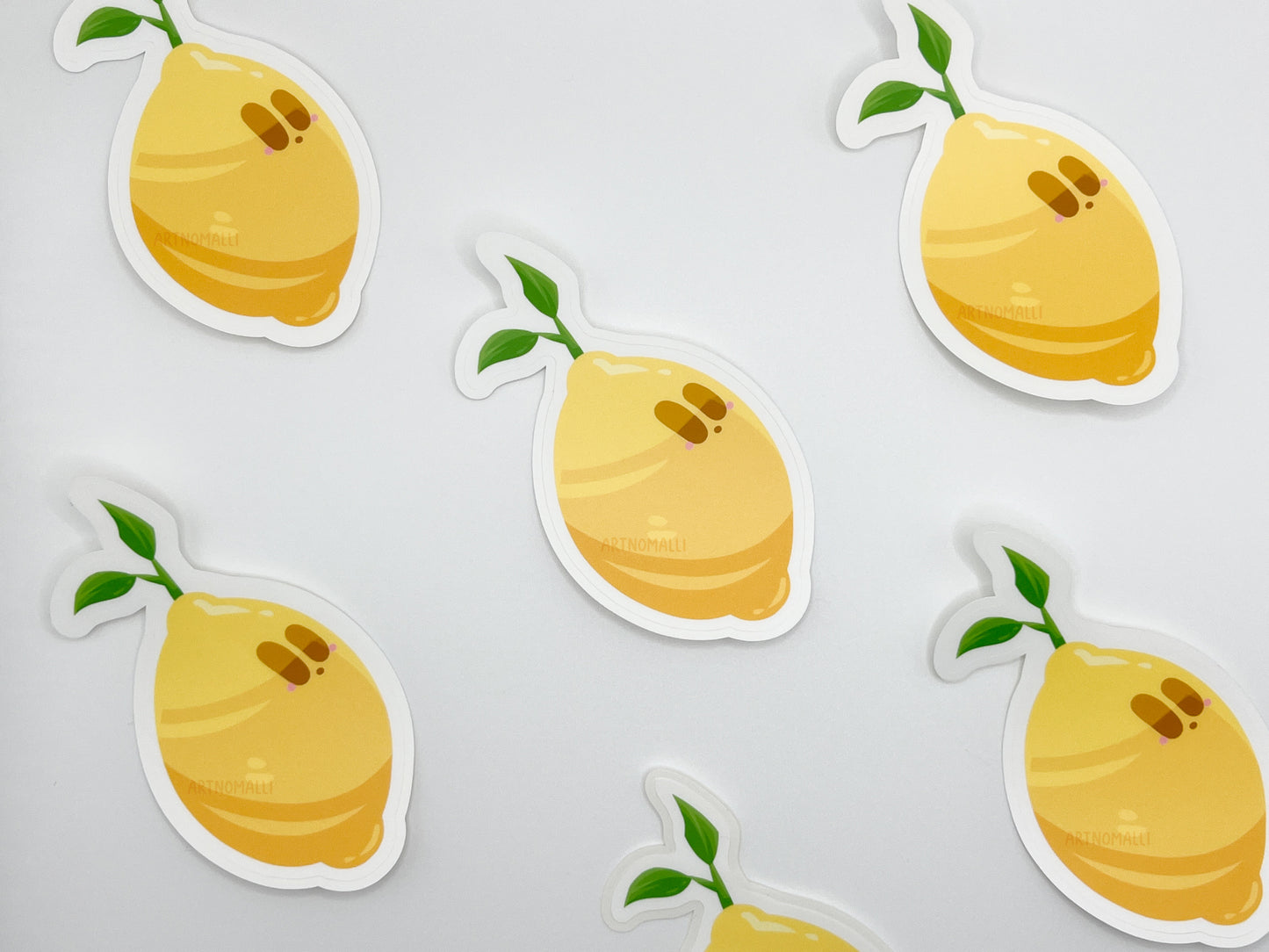 lemon ⟡ large sticker